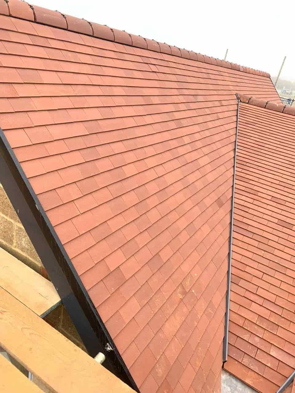 This is a photo of a new roof installation in Rye, East Sussex. Works carried out by Rye Roofers