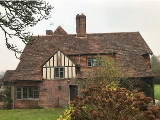 This is a photo of a new roof installation in Rye, East Sussex. Works carried out by Rye Roofers